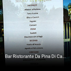 Bar Ristorante Da Pina Di Capecci Pina