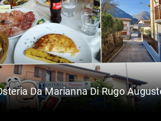 Osteria Da Marianna Di Rugo Augusto