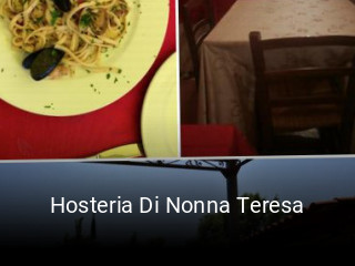 Hosteria Di Nonna Teresa