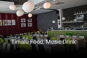 Timalu Food, Music Drink