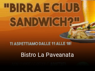 Bistro La Paveanata