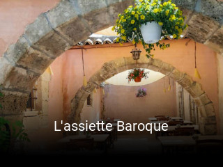 L'assiette Baroque