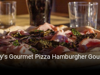 Marty's Gourmet Pizza Hamburgher Gourmet