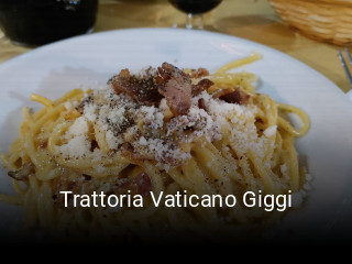 Trattoria Vaticano Giggi