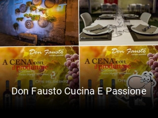 Don Fausto Cucina E Passione