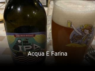 Acqua E Farina