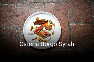 Osteria Borgo Syrah