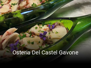 Osteria Del Castel Gavone