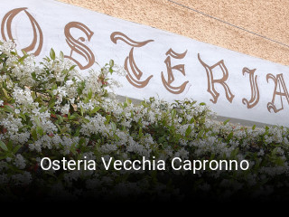 Osteria Vecchia Capronno