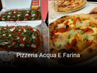 Pizzeria Acqua E Farina