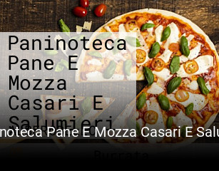 Paninoteca Pane E Mozza Casari E Salumieri