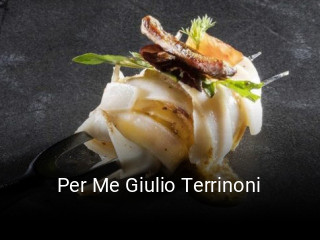 Per Me Giulio Terrinoni