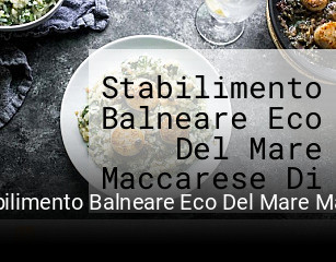 Stabilimento Balneare Eco Del Mare Maccarese Di Pesce Aperitivo In Spiaggia