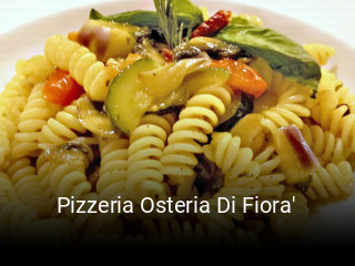 Pizzeria Osteria Di Fiora'