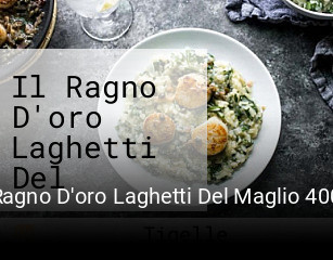 Il Ragno D'oro Laghetti Del Maglio 40037 Bo It