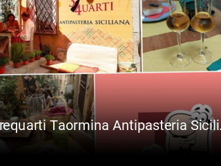 Trequarti Taormina Antipasteria Siciliana