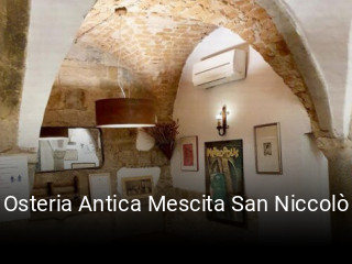 Osteria Antica Mescita San Niccolò