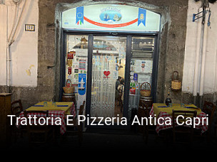 Trattoria E Pizzeria Antica Capri