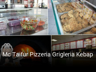 Mc Taifur Pizzeria Grigleria Kebap