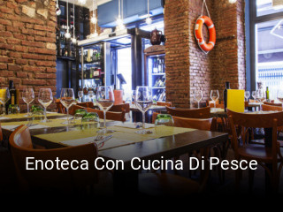 Enoteca Con Cucina Di Pesce