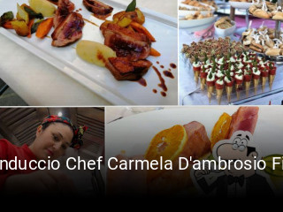 Branduccio Chef Carmela D'ambrosio Fine Tuscan Cuisine