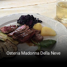 Osteria Madonna Della Neve