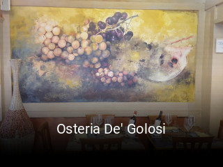 Osteria De' Golosi