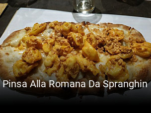 Pinsa Alla Romana Da Spranghin