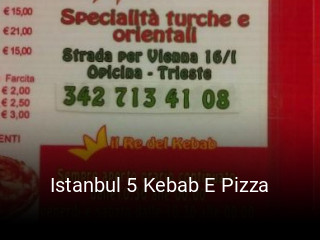 Istanbul 5 Kebab E Pizza