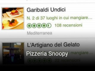 Pizzeria Snoopy