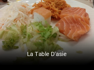 La Table D'asie