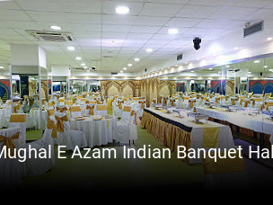 Mughal E Azam Indian Banquet Hall