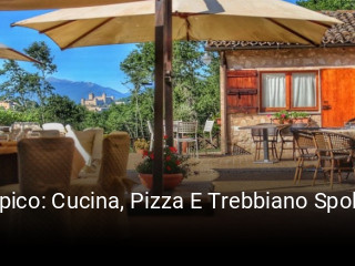 Tipico: Cucina, Pizza E Trebbiano Spoletino