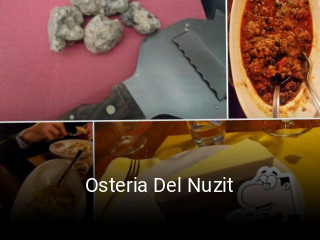 Osteria Del Nuzit