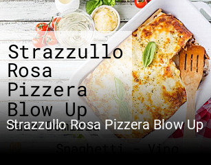 Strazzullo Rosa Pizzera Blow Up