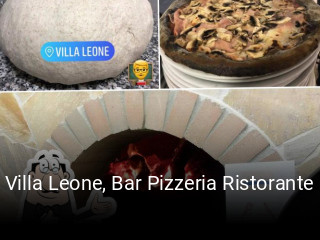 Villa Leone, Bar Pizzeria Ristorante