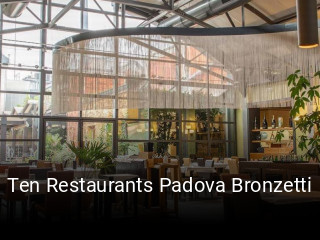 Ten Restaurants Padova Bronzetti