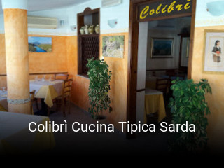 Colibrì Cucina Tipica Sarda