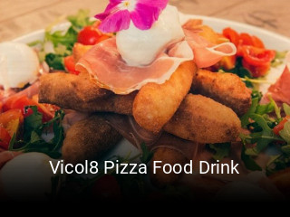 Vicol8 Pizza Food Drink