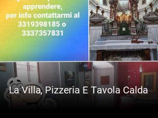 La Villa, Pizzeria E Tavola Calda