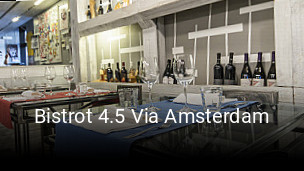 Bistrot 4.5 Via Amsterdam