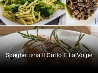 Spaghetteria Il Gatto E La Volpe