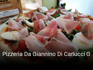 Pizzeria Da Giannino Di Carlucci G