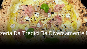 Pizzeria Da Tredici “la Diversamente Napoletana”