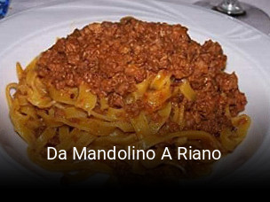 Da Mandolino A Riano