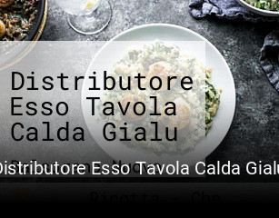 Distributore Esso Tavola Calda Gialu