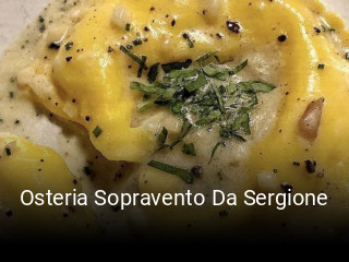 Osteria Sopravento Da Sergione