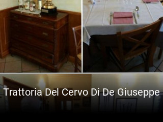 Trattoria Del Cervo Di De Giuseppe